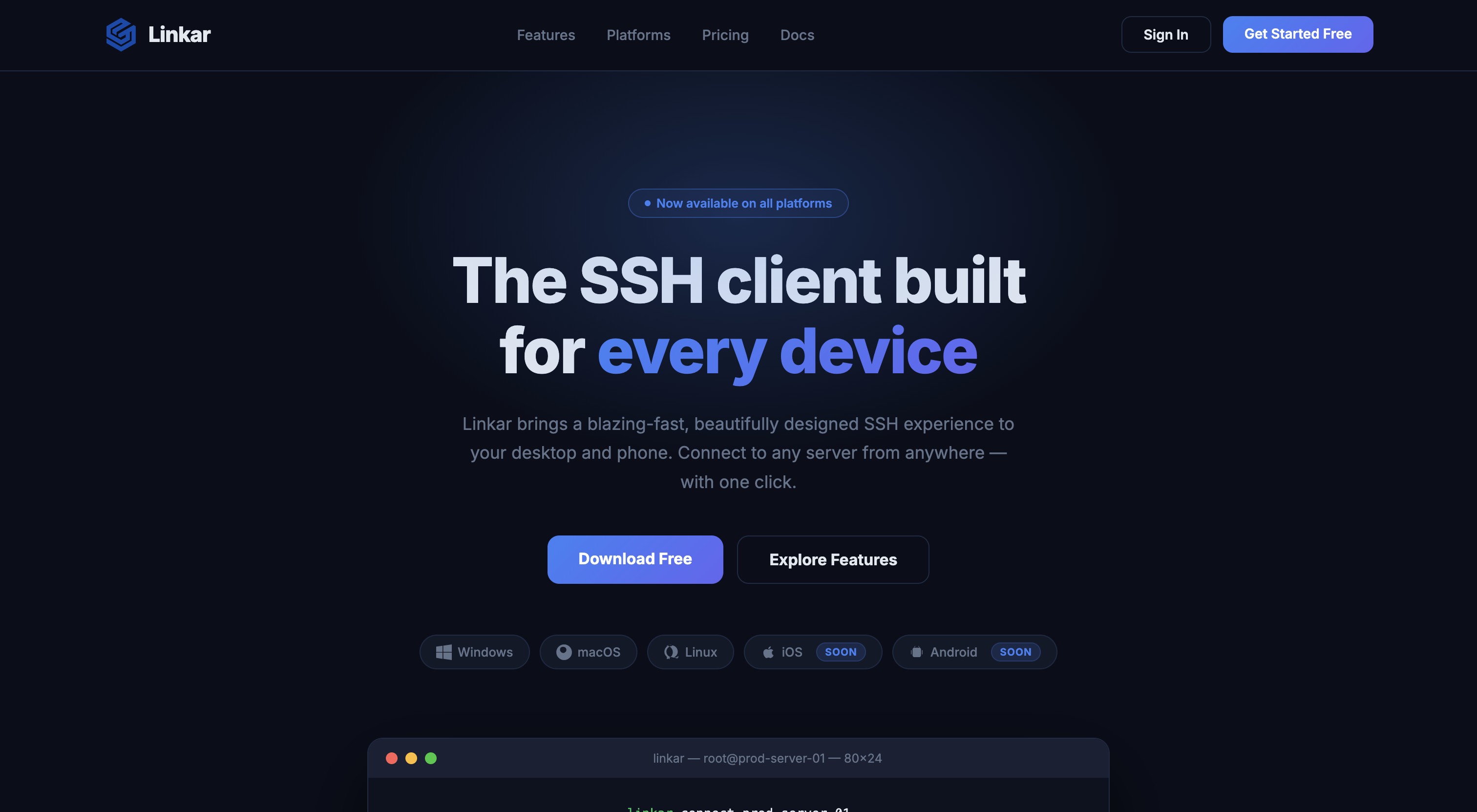 Visit Landing Page